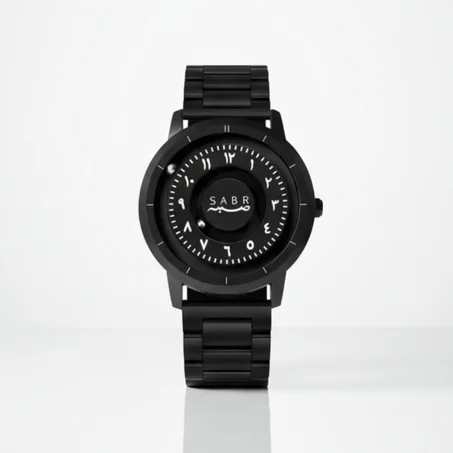 ساعة صبر الأنيقة بتصميم عصري