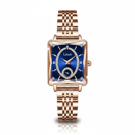 ساعة نسائية فاخرة بتصميم أنيق