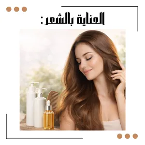 🌿 الشعر الصحي يبدأ بعناية منتظمة ومدروسة.
