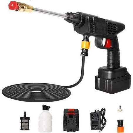 مسدّس غسيل السيارات اللاسلكي