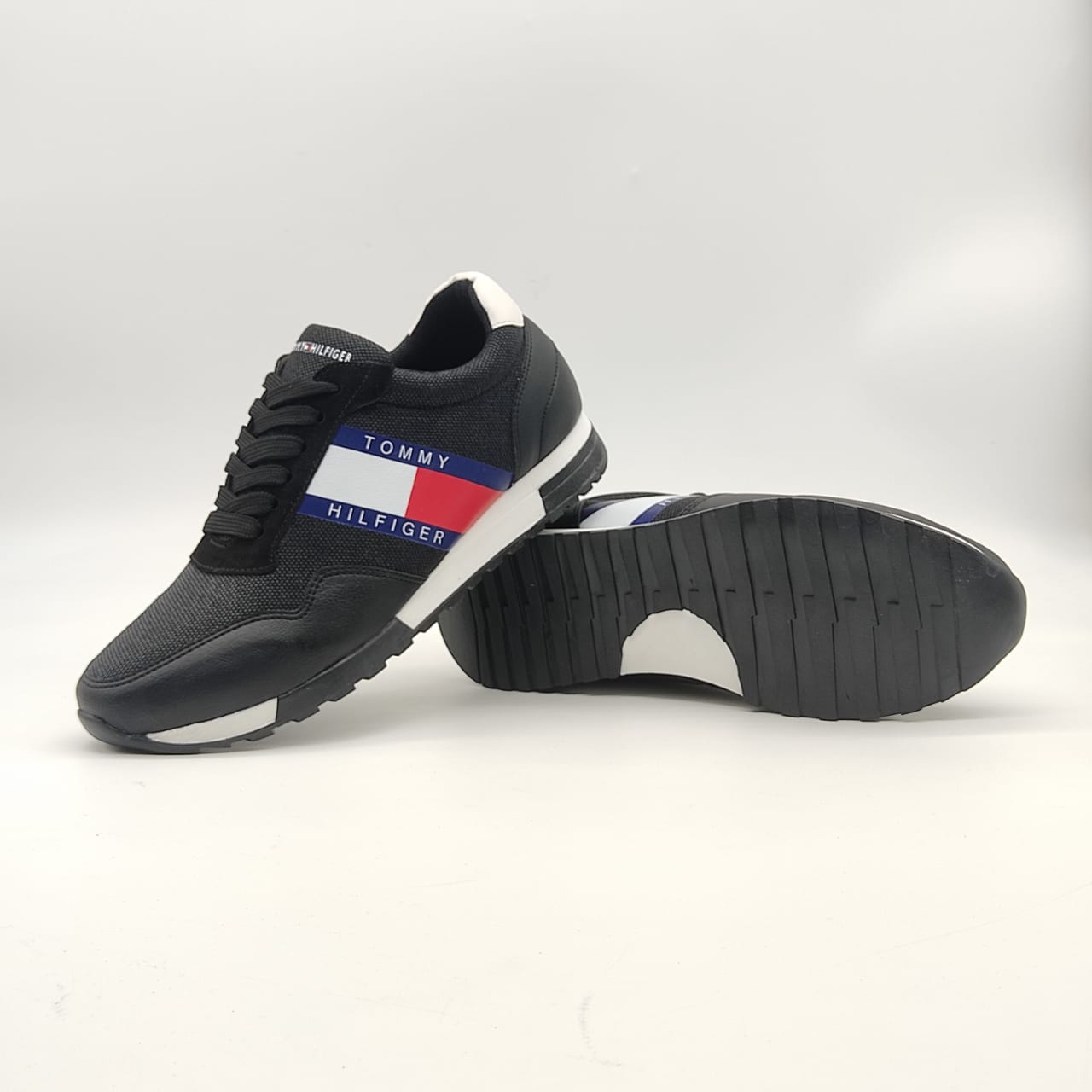 Espadrille tommy Noir TM1002