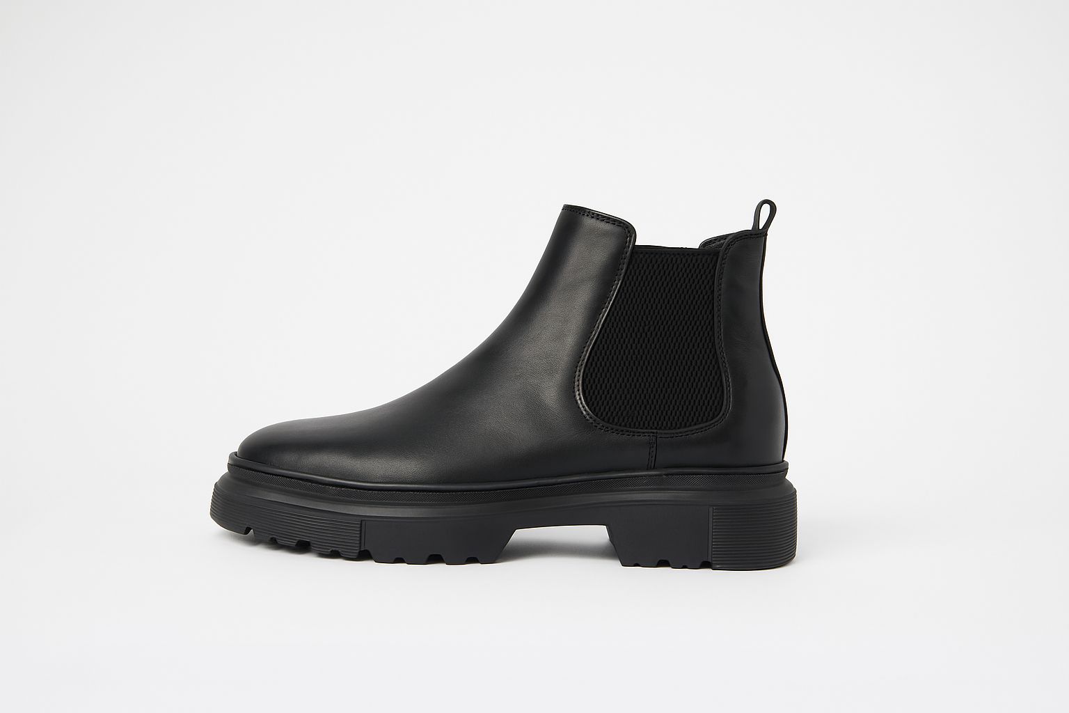 Boots Homme en Cuir Noir BT1008