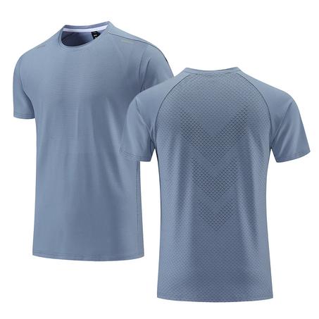 T-Shirt de Sport à Séchage Rapide pour Homme, Haut Respirant de Course, Fitness, d'Entraînement, Jogging, Vêtement Décontract