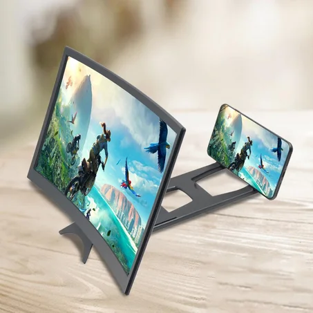 مكبر الشاشة المنحني للهاتف النقال