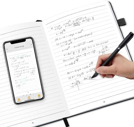 دفتر ذكي قابل لإعادة الاستخدام مع اتصال رقمي وقلم
