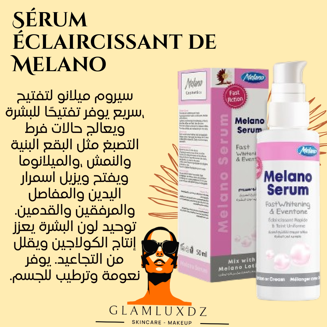 Sérum éclaircissant de Melano