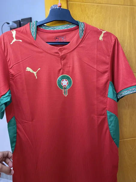 قميص المنتخب المغربي الرسمي – راحة وخفة مع ستايل فريد