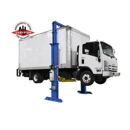 Atlas® Platinum PVL-15 ALI Certified 2 Post Lift 15,000 lbs