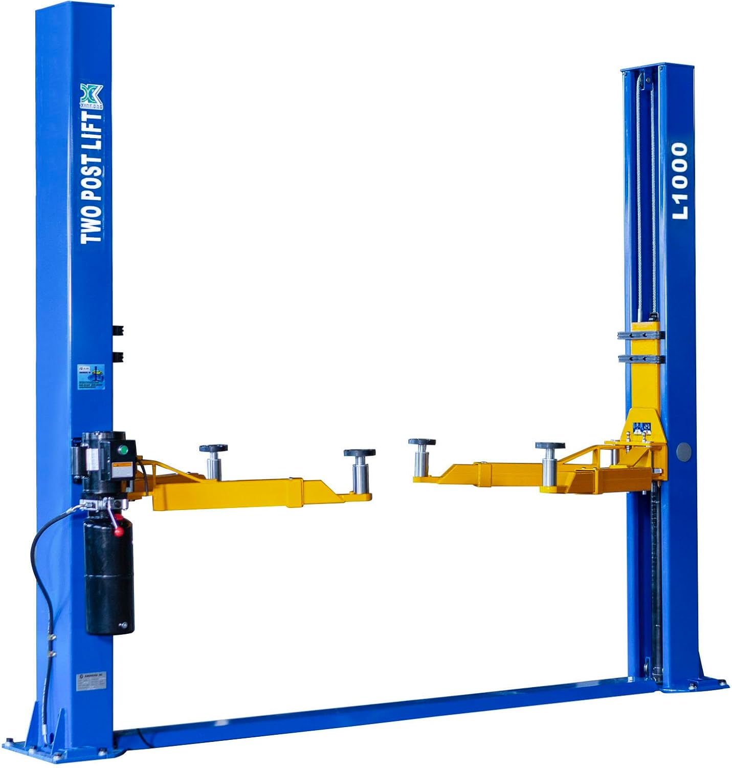 10,000 LBS L1000 2 POST LIFT CAR LIFT AUTO TRUCK HOIST 220V OR 110V