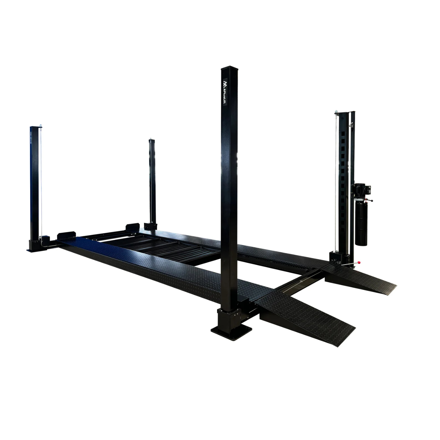 APlusLift 11,000LB 4-Post Portable Parking Storage Service Car Lift - HW-4P11S