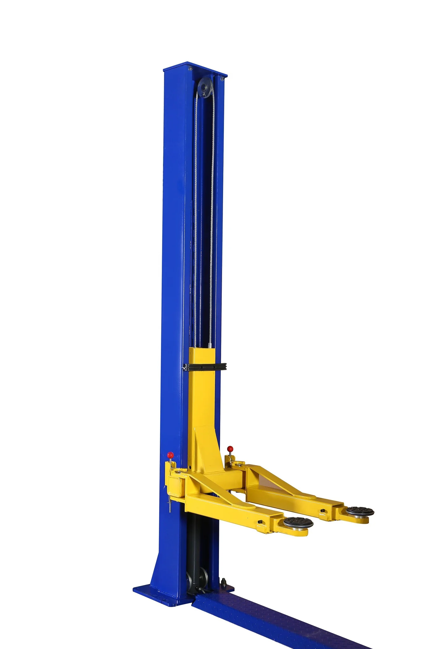 APlusLift HW-9KFL 9,000LB 2-Post Floor Plate Car Lift (Free Shipping to Business with Forklift)