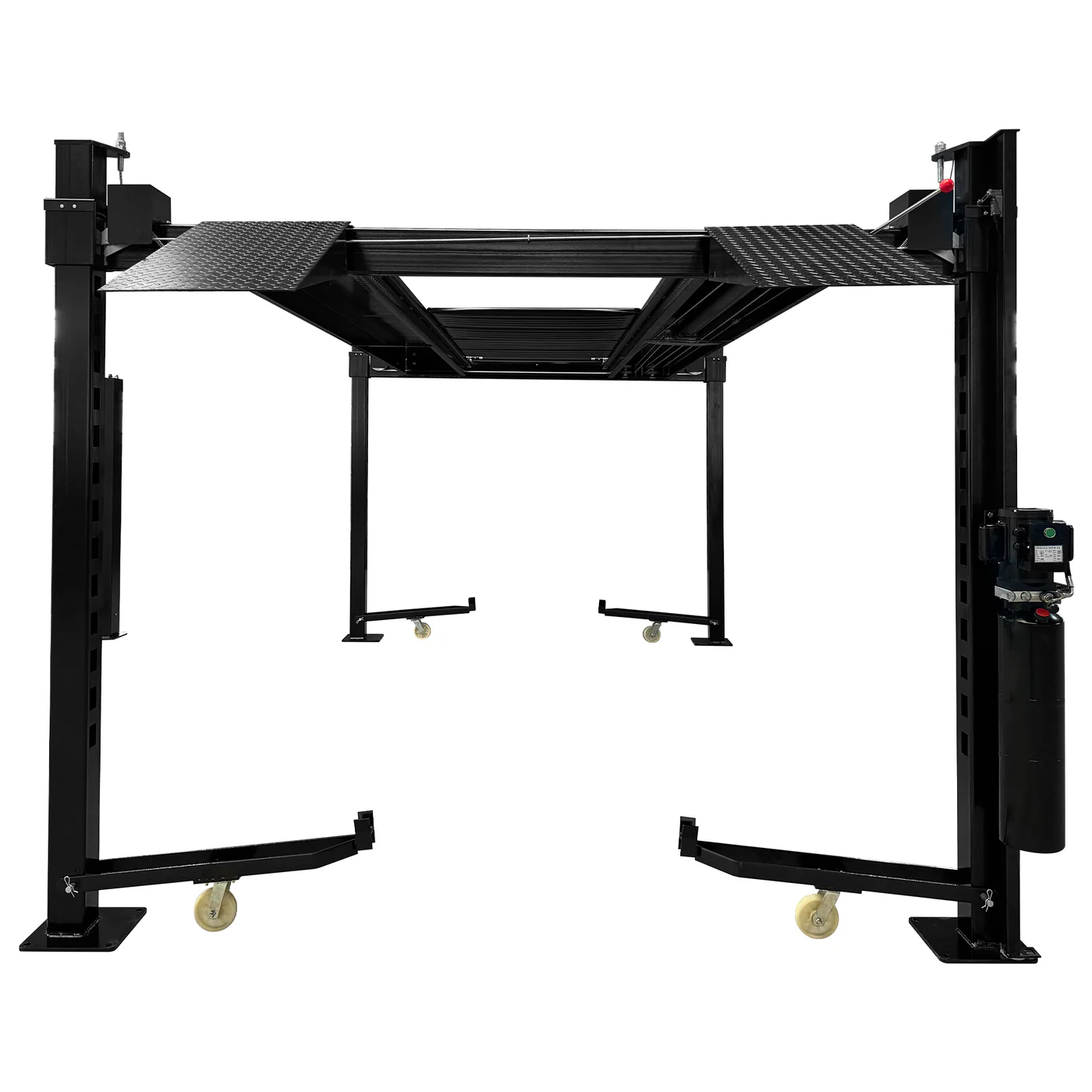 APlusLift 11,000LB 4-Post Portable Parking Storage Service Car Lift - HW-4P11S