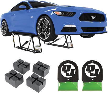 QuickJack 5000TLX Bundle – 5000lb Capacity Extended Rail Length Portable Car