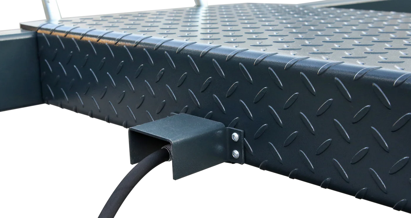 APlusLift 10,000LB 4-Post Portable Parking Storage Service Car Lift - HW-4P10S