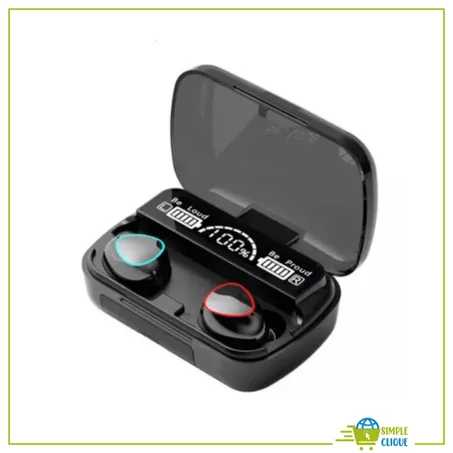 ÉCOUTEURS BLUETOOTH HAUTE QUALITÉ M10 AVEC BOÎTE DE CHARGE