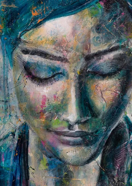 peinture de visage de fille