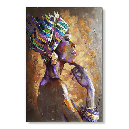 Un magnifique tableau du street art africain