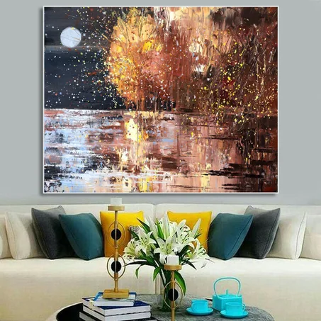 Tableau Déco Marocain Traditionnel – Impressions sur toile modernes contemporaines d’art de mur pour la décoration murale de bureau ou de salon à la maison