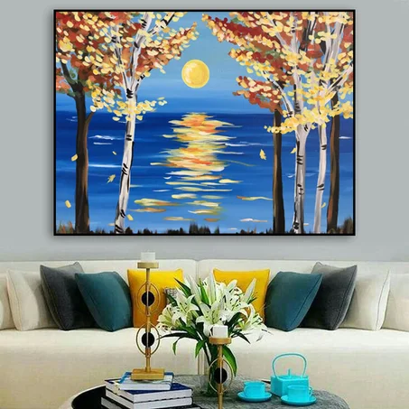 Tableau Déco Marocain Traditionnel – Impressions sur toile modernes contemporaines d’art de mur pour la décoration murale de bureau ou de salon à la maison