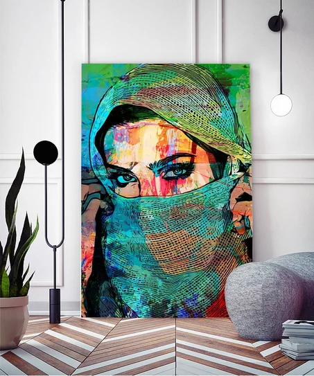 Une photo récente d'une fille en hijab