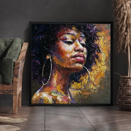 Un magnifique tableau du street art africain