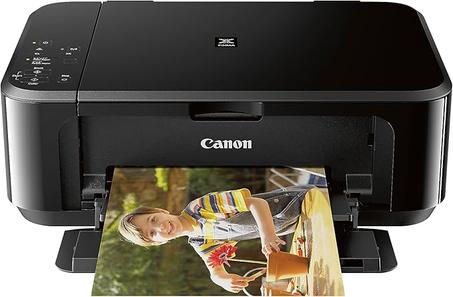 Impresora de inyección de tinta a color multifunción inalámbrica Canon Pixma MG3620 con impresión desde dispositivos móviles y tabletas, color negro