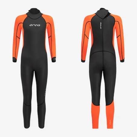 Combinaison Néoprène Natation Open Water ORCA Vitalis Squad Hi-Vis Junior
