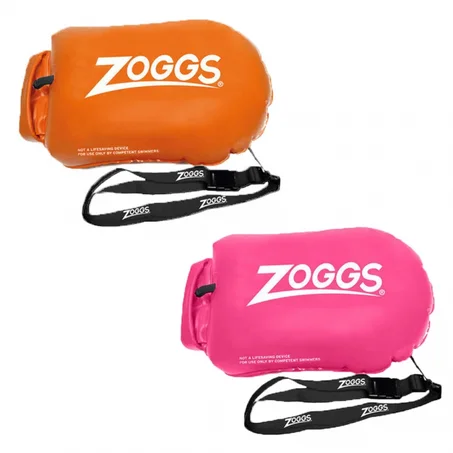 Bouée Sécurité Natation Open Water ZOGGS Hi Viz & Bag Dry 12L