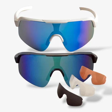 Lunettes Solaires Cyclisme PINNACLE Multi Lens Filtres Cat 0-3