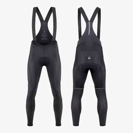 Collant Bretelles Cyclisme Hiver Thermique MOBEL S-Pro Zoom