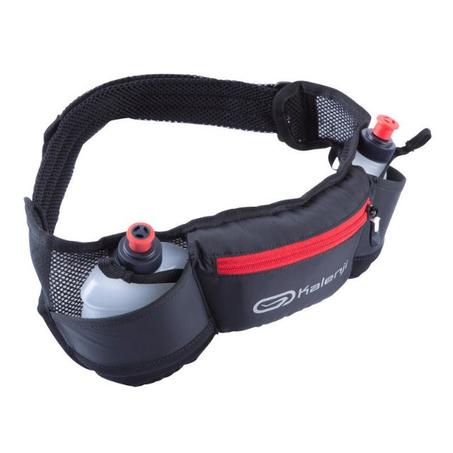 Ceinture Running Porte Dossard & 2 Gourdes KIRUN 500
