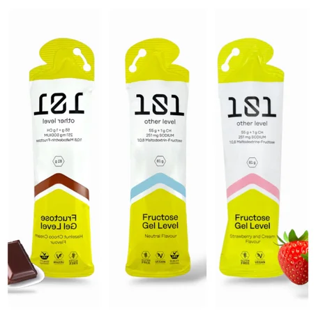 Sachet Gel Énergétique 101 OTHER LEVEL Fructose Gel Level Eco 81 Gr