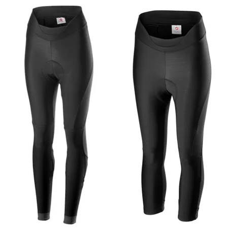 Collant ou Corsaire Cyclisme Hiver Thermique Sans Bretelles CASTELLI Velocissima Women