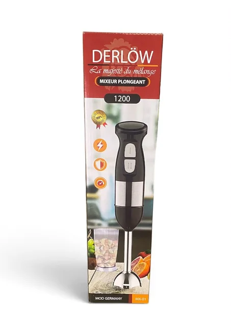 Mixeur Plongeant DERLÖW 1200W – القوة والسرعة فمطبخك