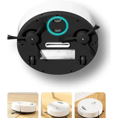 مكنسة كهربائية ذكية للمنزل – روبوت كنس جاف تلقائي مع جهاز تحكم عن بُعد، دعم مثالي للسياح والمطبخ والسجاد وغرف النوم والأرضيات المنزلية