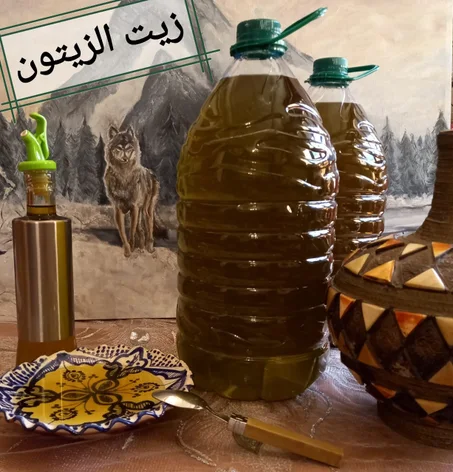 Huile d'olive زيت الزيتون