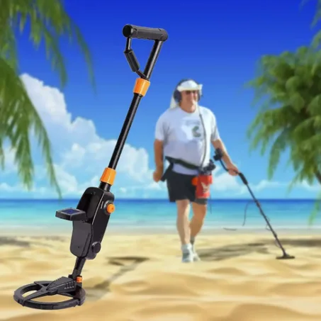 Metal detector and gold prospecting device