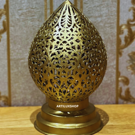 LAMPE À POSER EN CUIVRE STARLIGHT