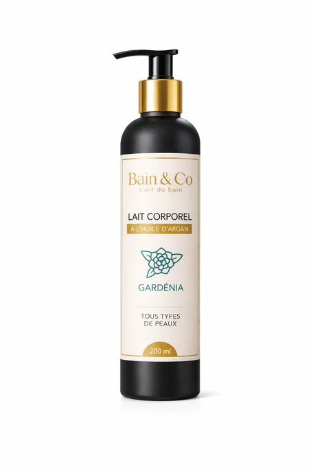 Lait Corporel à l’huile d’argan – Gardénia 200ml