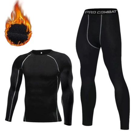 بدلة رياضية ضاغطة للرجال سريعة الجفاف ومقاومة للتعرق وتدريبات اللياقة البدنية ومجموعة  وملابس الركض والجري للرجال