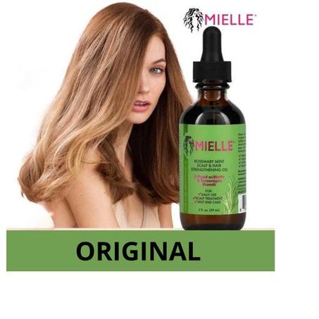 Mielle ميلي‏, زيت تقوية الشعر وفروة الرأس، إكليل الجبل والنعناع