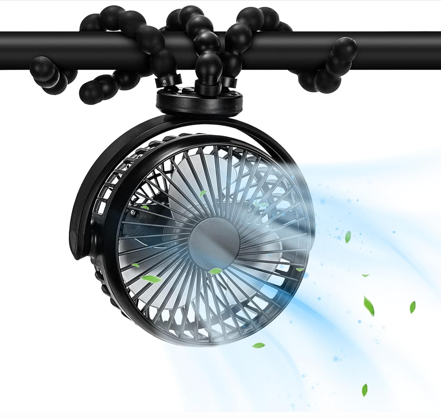 مروحة كهربائية 📣 محمولة قابلة لإعادة الشحن بقوة 4000 مللي أمبير خفيفة الوزن قابلة للدوران 360° T8bY6keSwZj3PyB17jIMOV52sBnzIOEJXrAH3UkG