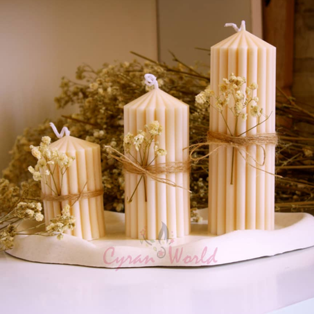 Trio de bougies