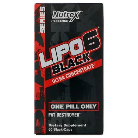 Nutrex Research, LIPO-6 Black