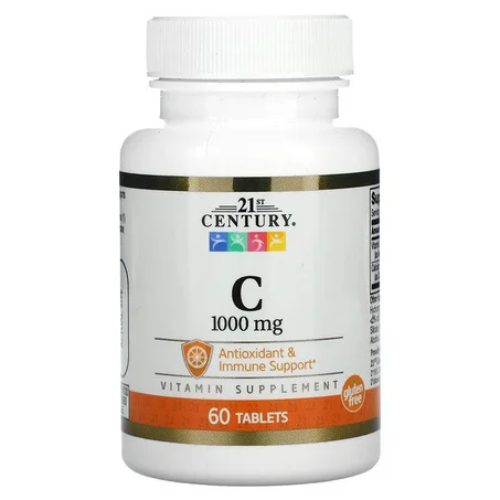 21st Century, Vitamine C, 1000 mg, 60 comprimés
