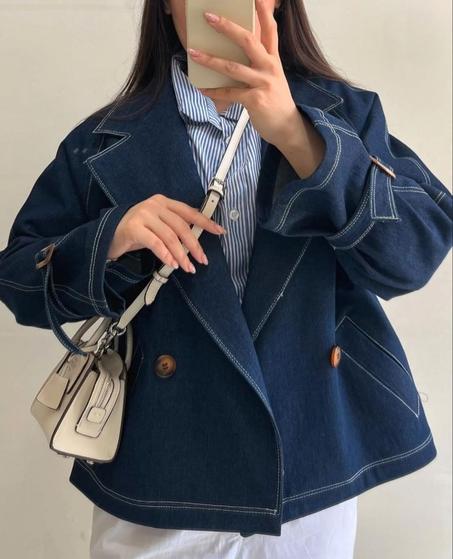 Veste d'hiver en jean