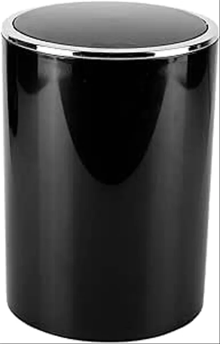 Primanova Lenox Waste Bin, Black