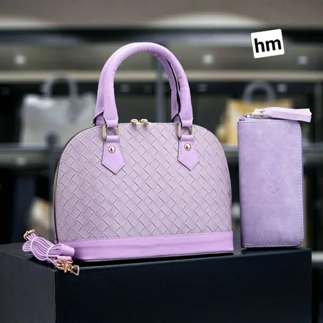 حقيبة نسائية " صناعة مغربية متقنة +  2 قطع + متعددة الألوان "