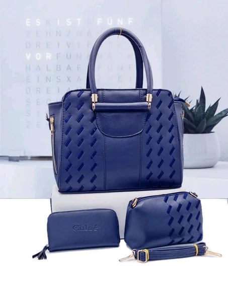 حقيبة يد نسائية " 3 قطع + متعددة الألوان + عرض خاااااص "