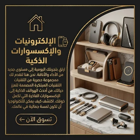 📱 الإلكترونيات والإكسسوارات الذكية